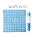 Shower Mat Non Slip | Non-Toxic (BPA-Free) & Anti-Bacterial | Bath Tub Mat with Original GripTight (TM) Technology & Powerful Suction Cups | 21