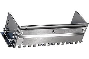 Stainless Steel Tiles Trowel Adjustable Notched for Precise Adhesive Application in Renovation Work Adjustable Notched with L