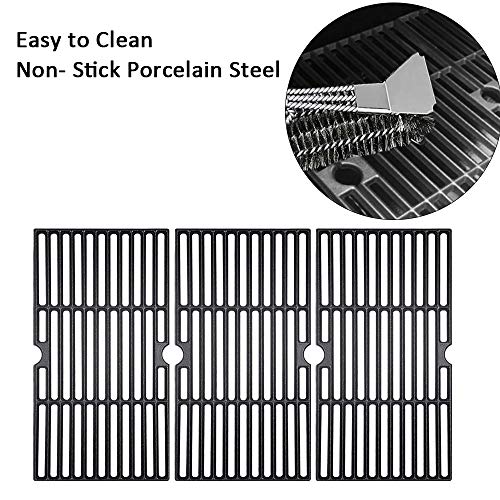 Rejekar Porcelain Cast Iron Grill Grates Cooking Grid Replacement for