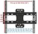 Husky Mounts Single Arm Full Motion Wall Mount Bracket & Arm, 32