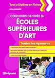 Concours d'entrée en écoles supérieures d'art (Tout le diplôme en fiche) by 