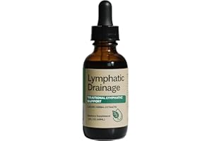 GENERIC Lymphatic Drainage Drops, 2000mg Herbal Blend with Elderberry & Echinacea Dandelion，– Supports Lymphatic Drainage, Immune System & Detox 2 fl oz (1pcs)