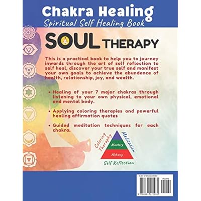 Buy Soul Therapy Chakra Healing Spiritual Self Healing Book Balance Your Chakras Through Listening To Physical Emotional And Mental Body With Coloring Chakras Activity Book Soul Therapy Book Paperback November