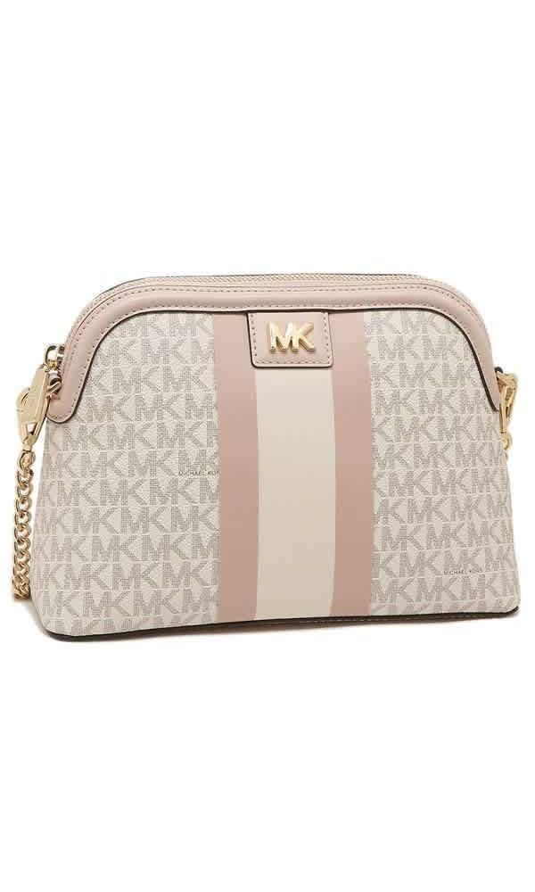 michael kors dome crossbody pink