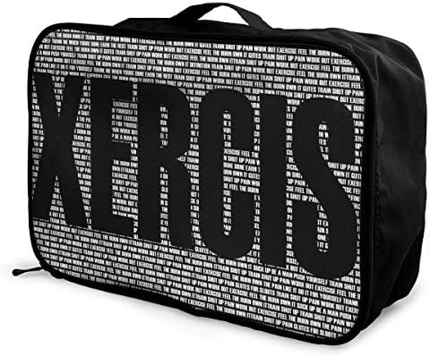 Travel Luggage Duffle Bag Lightweight Portable Handbag Fitness Exercise Large Capacity Waterproof Foldable Storage Tote