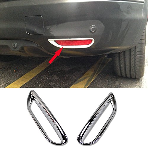 Generic Chrome Rear Fog Light Lamp Cover Trim Fit For Nissan QASHQAI 2014 2015 2016
