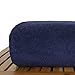 BC BARE COTTON Luxury Hotel & Spa Towel Turkish Cotton Oversized Bath Sheets - Navy - (40x80 inches, Set of 1)
