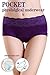 Qikafan Women's Menstrual Period Leakproof Panty (Mixed 5 Pack)