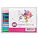 60 Fineliner Color Pen Set, Tanmit 0.4 mm Fine Line Sketch Drawing Pens, Porous Journal Markers Pen Perfect for Coloring Book and Journaling