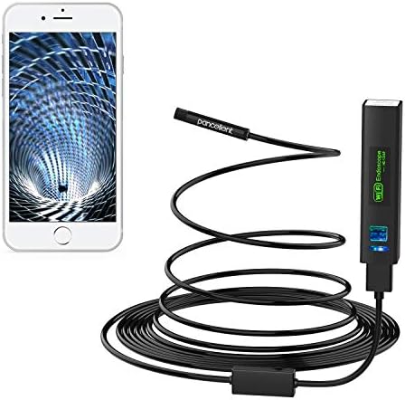 Pancellent Wireless Snake Camera 1200P WiFi Inspection Camera HD Endoscope