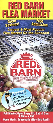Amazon Com Red Barn Flea Market Bradenton Florida Foldout