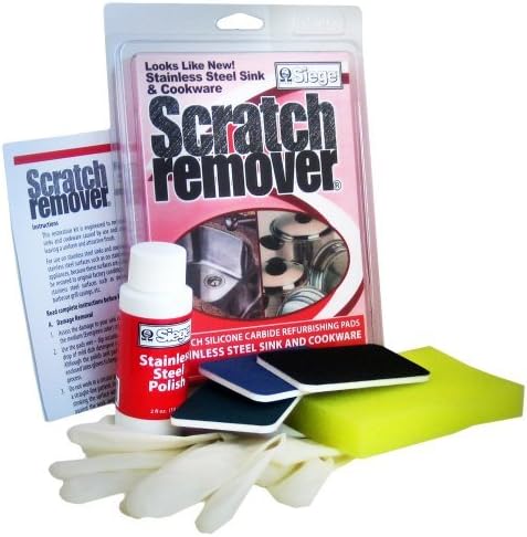 Siege 63001 Stainless Steel Sink and Cookware Scratch Remover by Siege