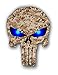 Punisher Skull Desert Digital Camouflage Sticker for Cars Trucks laptops Vinyl Window Decal