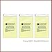 3 Sunshine Polishing Cloths for Sterling Silver, Gold, Brass and Copper Jewelry Polishing Cloth