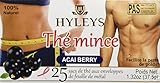 Hyleys Slim Tea Acai Berry 100% Natural, 25 Tea Bags (Pack of 2)
