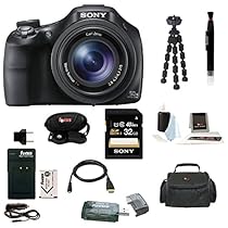 Sony Cyber-shot DSC-HX400 Digital Camera (Black) (Silver Bundle)