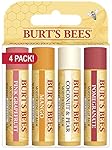 Burt's Bees 100% Natural Moisturizing Lip Balm, Superfruit, 4 Tubes in Blister Box