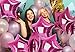 Treasures Gifted Pink Star Balloons - Pink Mylar Star Balloons - Pink Star Foil Balloons - Pink Star Mylar Balloons (Globos Estrellas) - 18 Inch Star Balloons - 6 Pack Foil Star Balloons, Pink