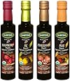 Mantova Organic Flavored Balsamic Condiments, Pear, Raspberry, Fig and Pomegranate, 34 Ounce