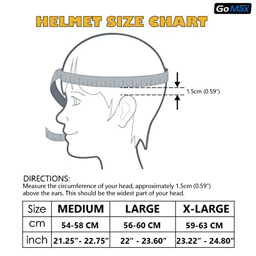 image for GoMax Aero Adult Safety Helmet Adjustable Road Cycling Mountain Bike B