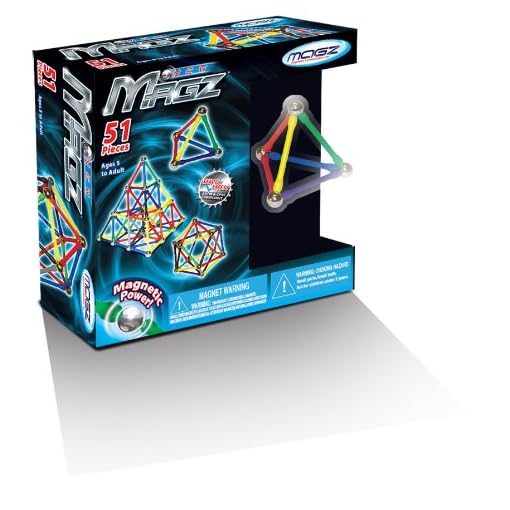 Magz 51 Interlocking Toy Building Set