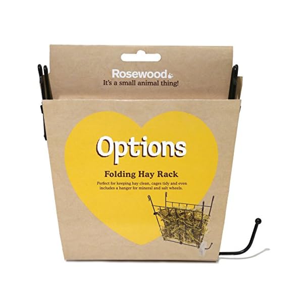 Rosewood Boredom Breaker Small Animal Folding Wire Hayrack