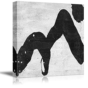 signwin Canvas Wall Art Abstract Ink Painting Canvas...