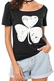 Womens Plus Size Off Shoulder Pullover Sweatshirt Love Wifey Letter Printed Tops Shirts