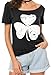 Plus Size Womens Tops Off Shoulder Pullover Sweatshirt Love Letter Printed