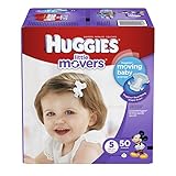 Huggies Little Movers Diapers - Size 5 - 50 ct