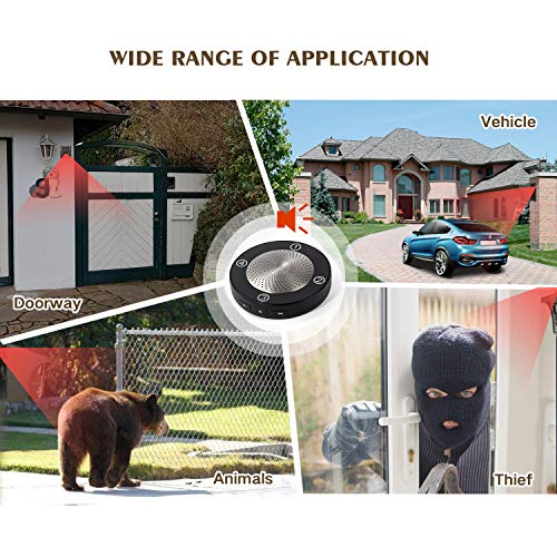 2 Wireless+Driveway+Resistant+Detector+Security