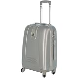 Valigia Rigida Da Cabina Grande 55x40x20 Cm, ABS Leggero Con 4 Ruote Girevoli, Unisex, All Sorts Travel