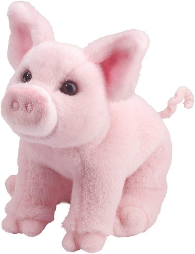 Douglas Betina Pink Pig Plush Stuffed 