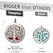 Essential Oil Diffuser Necklace Aromatherapy - Gifts for Women Unique Tree of Life Locket Pendant & Car Vent Clip Eco Set, 27+2