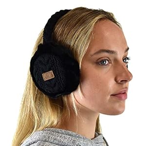 C.C Soft Winter Warm Adjustable Headband Ear Warmer Earmuffs