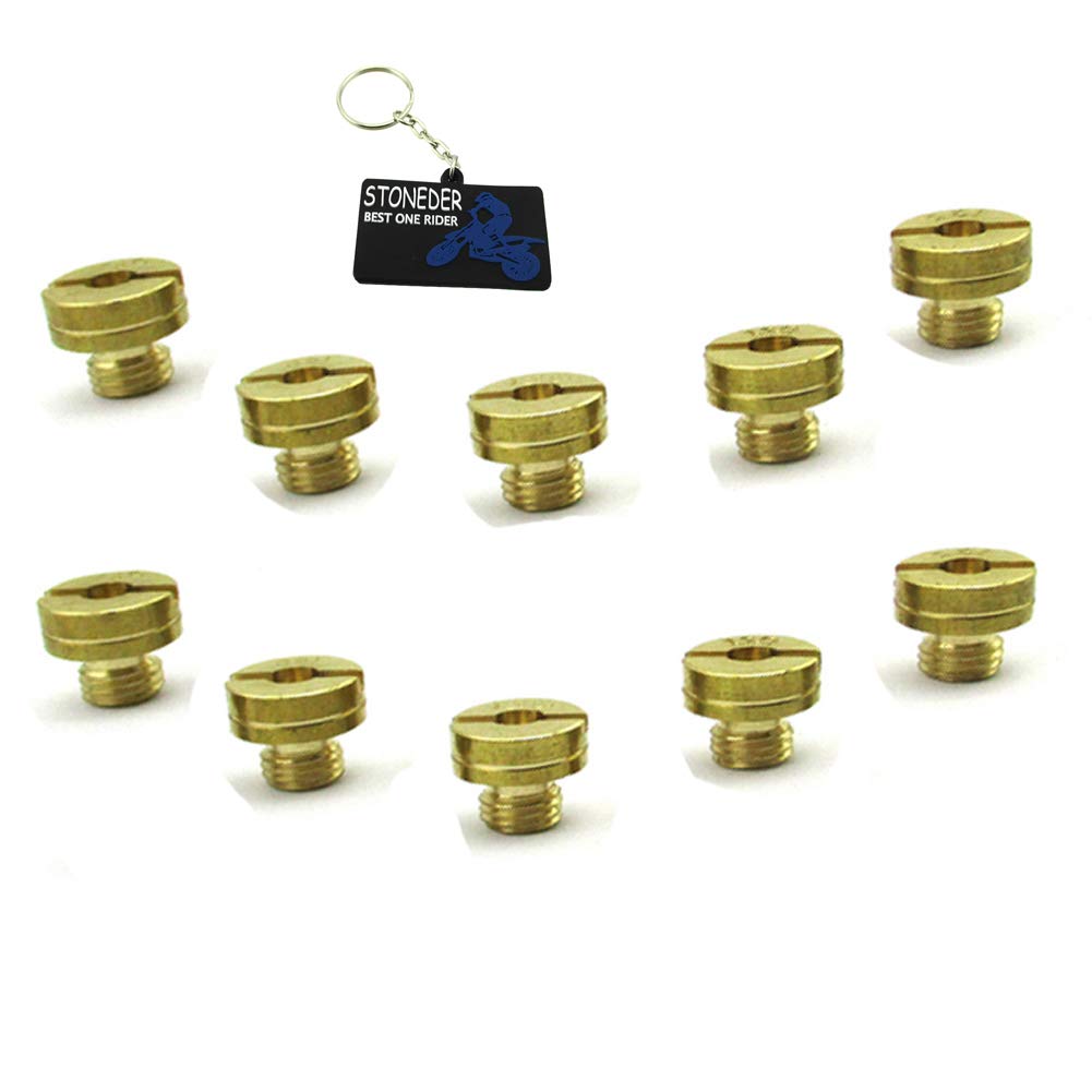 STONEDER Große Runde Carb Hauptdüsen Für Mikuni Vergaser N100/604#155