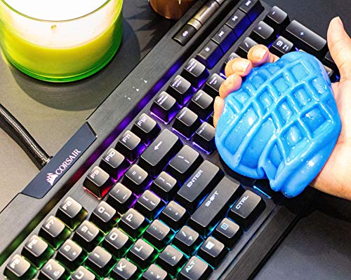 Smart Clean Magical Dust Cleaning Mud - Keyboard Cleaner Gel Glue for Car Interior Detailing, Laptop, Computer, Lens, Controllers, PS4, Hard to Reach Areas Super Slime Cleaner Duster Putty Non Sticky - Thumbnail 2