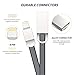 Lightning Cable, iPhone Charger 3 Pack [3FT 6FT 10FT] Silicone Cord USB Charging & Syncing Cord Charger for iPhone 5,6s,6Plus,6,7,7plus, 8,8plus,X, iPad Mini, Mini 2,iPad 5,iPod 7