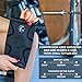 Recovery Knee Compression Sleeve Support for Running, Arthritis, Basketball, Crossfit, WOD, Meniscus Tear, ACL, Pain Relief, Injury, Women, Men,Kids - Non Slip Lightweight Athletic Brace (XXXXL black)