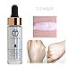 O.OWO.O Face Glow Liquid Highlighter Waterproof Contour Make Up Glitter Brighten Shimmer Highlighters Makeup (01-HALO)
