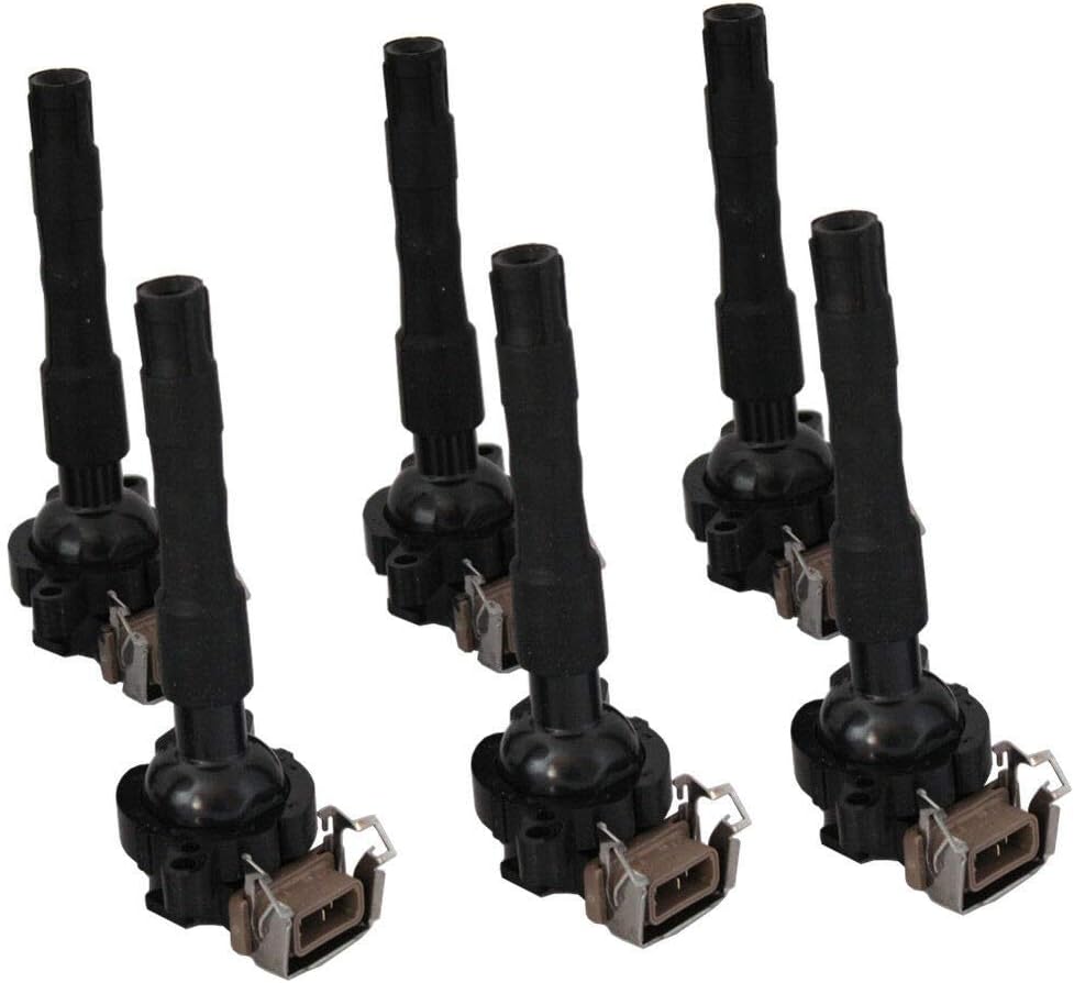 6 PCS New Ignition COILS for BMW E46 E39 X5 E36 325 330 328