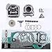 ChinesePartsPro88807 50mm 100cc Big Bore Kits 139QMB 50cc Engines 69mm Valve
