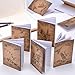 Antner 12 Pack Pocket Notebook 4 Designs Retro Cover Notepads, 4.7