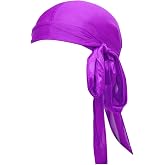 Hip Hop Do Rag Skull Cap Bandana Hat Du Rags Wave Cooling Motorcycle Cycling Trend Breathable Cap for Men Women