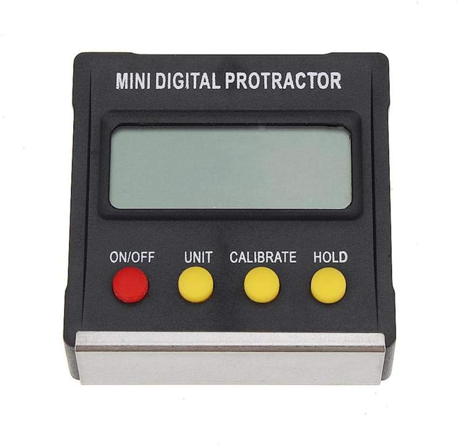 Mini Digital Protractor inclinometer Waterproof Horizontal Box