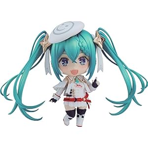ねんどろいど 初音ミク GTプロジェクト レーシングミク 2023Ver. ノンスケール プラスチック製 塗装済み可動フィギュア
