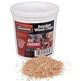 Cherry Wood Smoker Chips- 100% Natural, Fine Wood Smoker and Barbecue Chips- 1 Pint