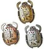 NileCart 2.5 in Metal Egyptian Scarab Refrigerator