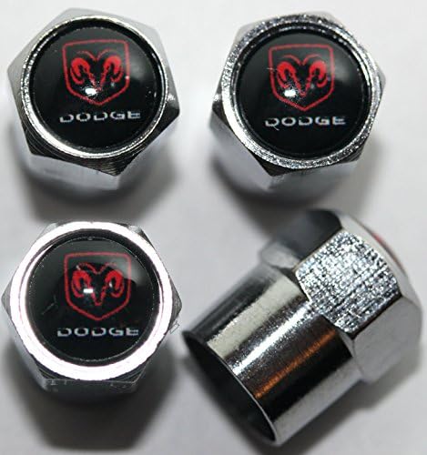 Car Auto Tire Valve Stem Cap Caps Black Color For All Dodge