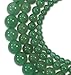 LK-CRAFTS Natural Green Aventurine Gemstone Round Loose Beads for Jewelry Making Findings/Accessories 1 Strand 15.5 inches - 8mm